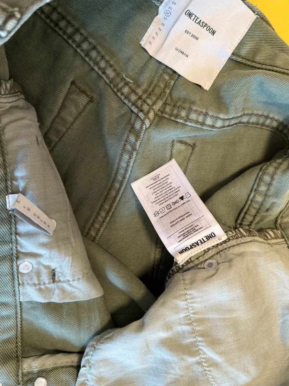 One Teaspoon Brandos Relaxed Fit Long Rise Shorts - Size: 26 - Like New!